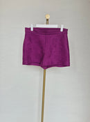 ZARA W/B Collection Faux Suede Shorts (Size M / UK 12)