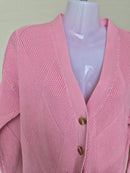 M&S Collection Pink Knit Cardigan – Size M