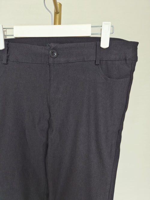 Sixty-Eight Black Slim Fit Pants (XL)
