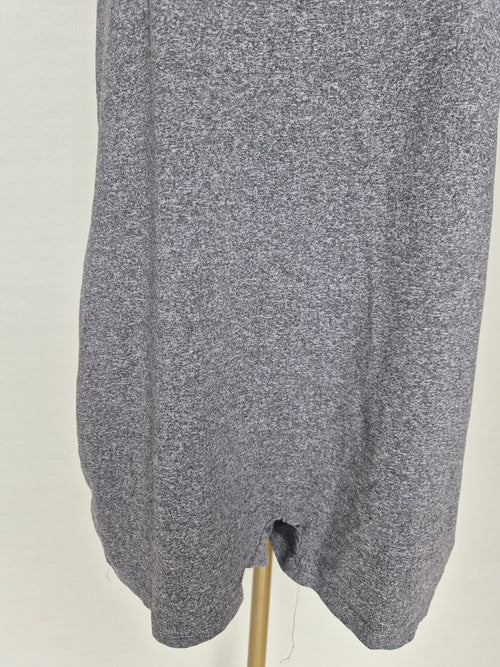 Grey Marled Double Strap Cami Play Suit Free Size