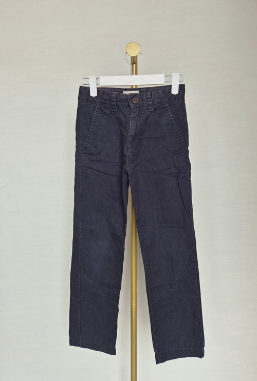 Zara Boys Chino Pants – Navy (Size 7–8 Years / 128 cm)
