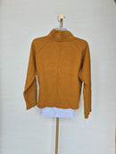 A.Y Studio Ribbed Mock Neck Top – Size 16