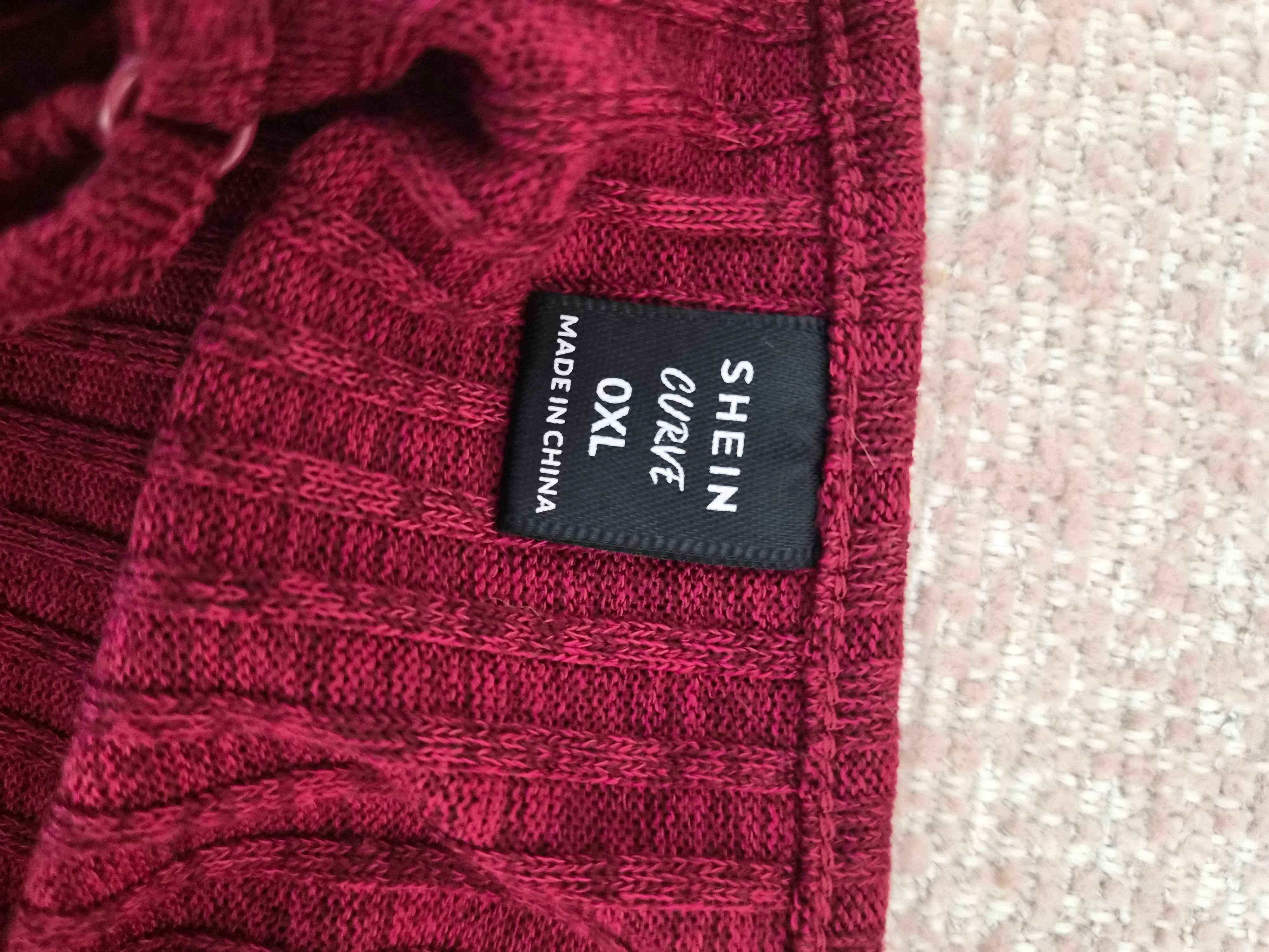 SHEIN Curve Ribbed Cami Dress – XL