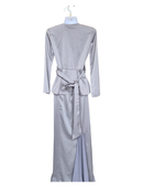 Zoo Basics by My Apparel Zoo Satin Wrap Maxi Dress – Size XS