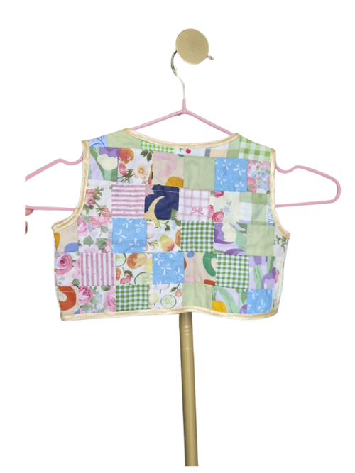 Handmade Patchwork Quilted Kids Vest (Brand New)