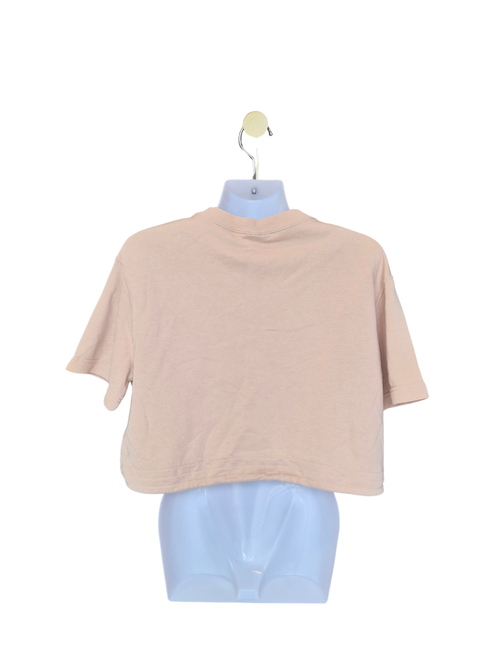 Nike Cropped Logo T-Shirt – Peach | Size M
