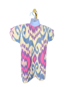 Ikat Print Open Front Tunic – Free Size