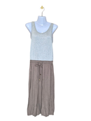 Witchery Fourteen Grey & Taupe Maxi Dress – Size 14