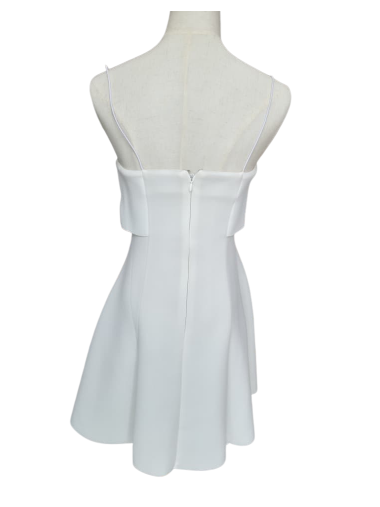 ASOS White Flared Mini Dress – Size UK 6 / EU 34 (XS)oduct Title 02