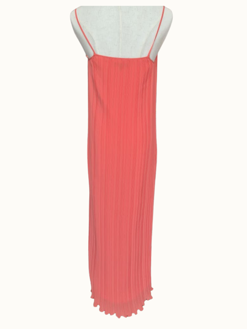 Massimo Dutti Coral Pleated Maxi Dress – Size EU 34 (XS) Title 03