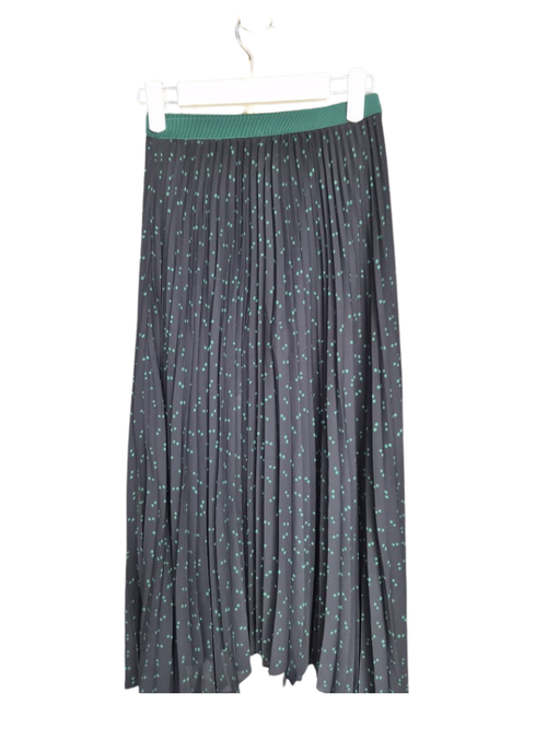 UNIQLO Pleated Dot Midi Skirt – Size S