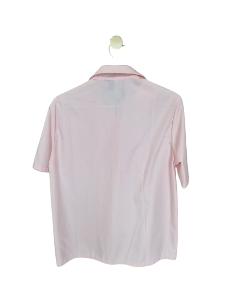 Dazy Light Pink Button-Up Shirt – Size S