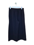 Uniqlo Black Wide-Leg Knit Pants – Size L