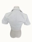 Pomelo Textured Cropped Jacket (XXS)