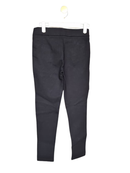 Zara Basic Black Zip Detail Leggings – Size S