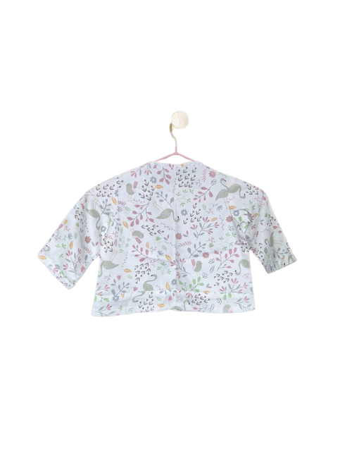Handmade Woodland Print Baby Blouse (1–2 Years)