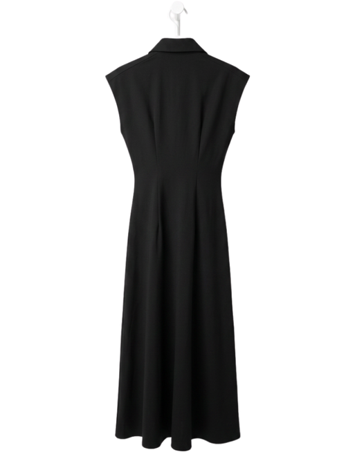 Mango (MNG) Black Sleeveless Shirt Dress – Size XS