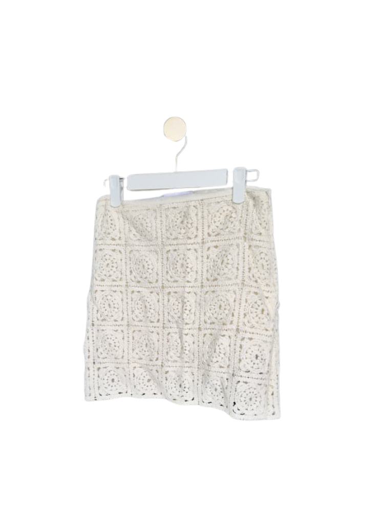 Mango (MNG) Crochet Knit Mini Skirt – Size XS (Brand new)