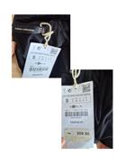 Zara Trafaluc Black Sequin Wrap Dress – Size S