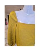 Cotton On Mustard Square Neck Blouse – Size XS