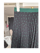 UNIQLO Pleated Dot Midi Skirt – Size S