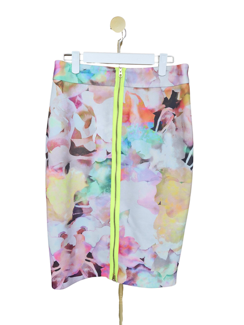 Ted Baker London Floral Pencil Skirt – Size 2 (UK 10 / M)