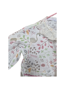 Handmade Woodland Print Baby Blouse (1–2 Years)