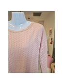 Soft Pink Knit Top – Size M (estimated)