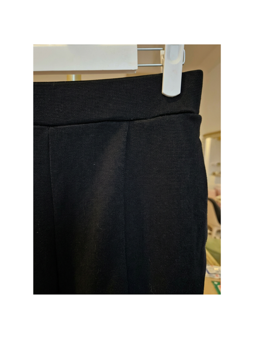 Uniqlo Black Wide-Leg Knit Pants – Size L