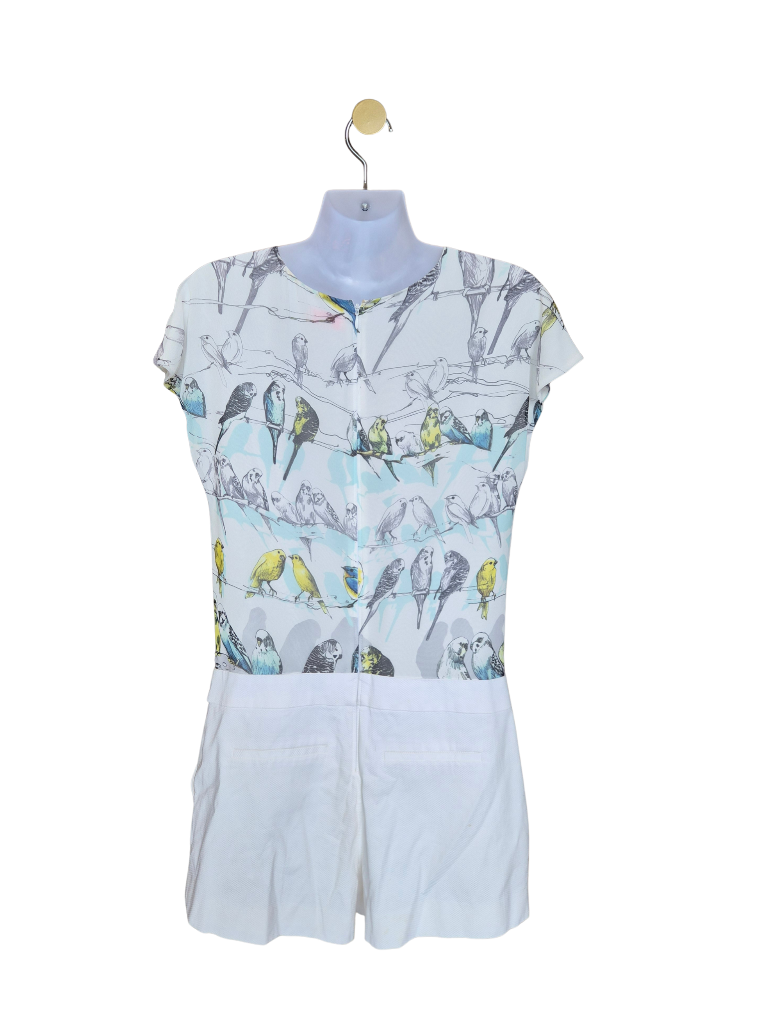 Ted Baker London Bird Print Playsuit