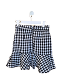 Trendyol Houndstooth Ruffle Mini Skirt – Size XXS (EU 32)