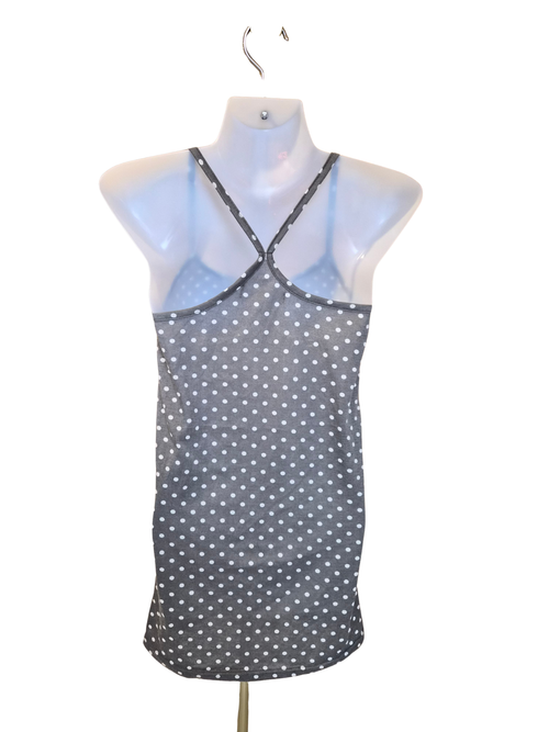Tokyo Fashion Grey Polka Dot Cami – Size S