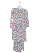 Pure Glamour Floral Baju Kurung Set – Size 38 (Approx. M)