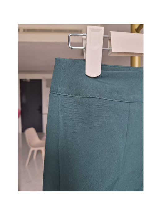 ZALORA Work Teal Pencil Skirt – Size XS