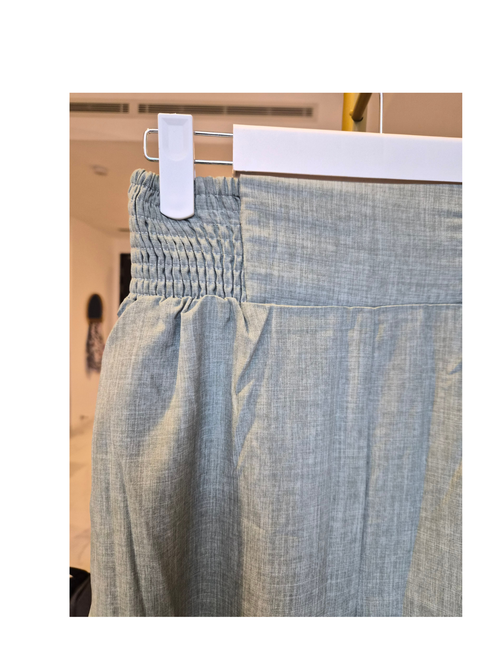 SHEIN Sage Green Wide-Leg Culottes – Size XS