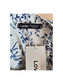 Lovito Blue & White Floral Midi Dress – Size XL (EU 42 / US 12)
