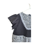 Handmade Paisley Flutter Sleeve Dress – Size 2–3 Years