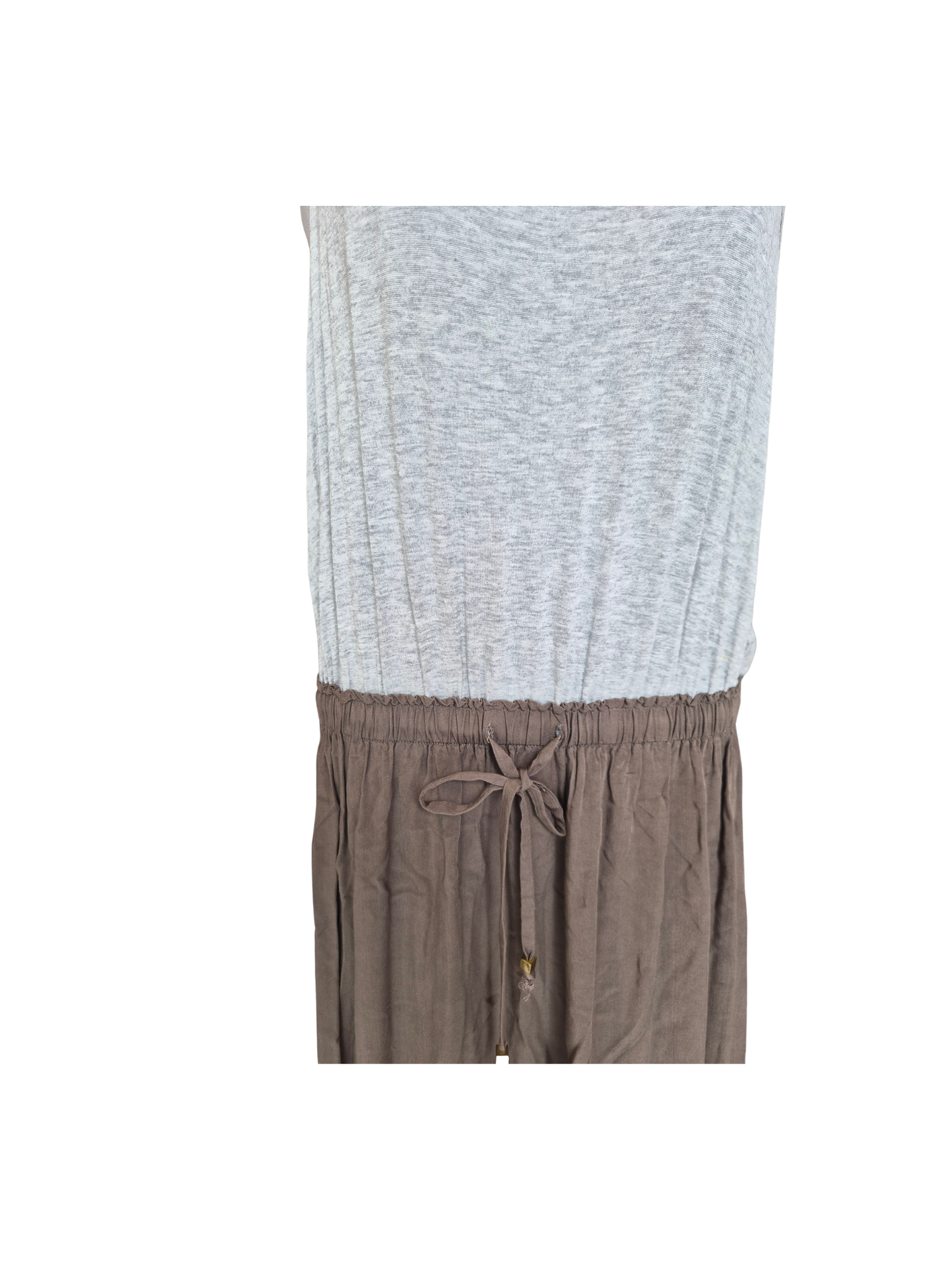 Witchery Fourteen Grey & Taupe Maxi Dress – Size 14