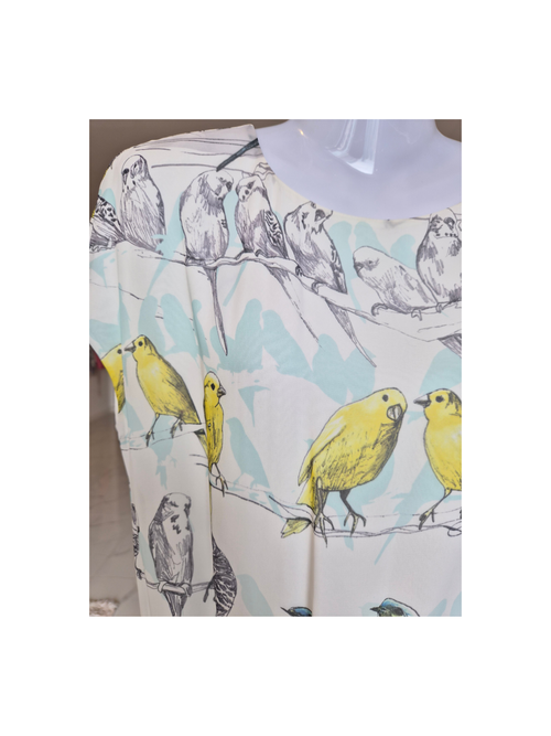 Ted Baker London Bird Print Playsuit