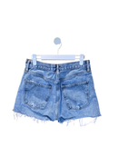 AGOLDE Distressed Denim Shorts