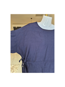 HFRAMAY Navy Tie-Side Blouse (Free Size)