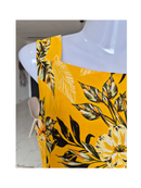 Dorothy Perkins Yellow Tropical Floral Shift Dress