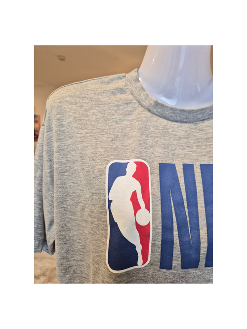 DeFacto x NBA Grey Logo Graphic T-Shirt