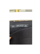 Zara Basic Black Zip Detail Leggings – Size S