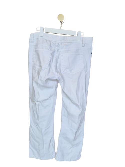 London Jean White Straight Leg Jeans | Size 6