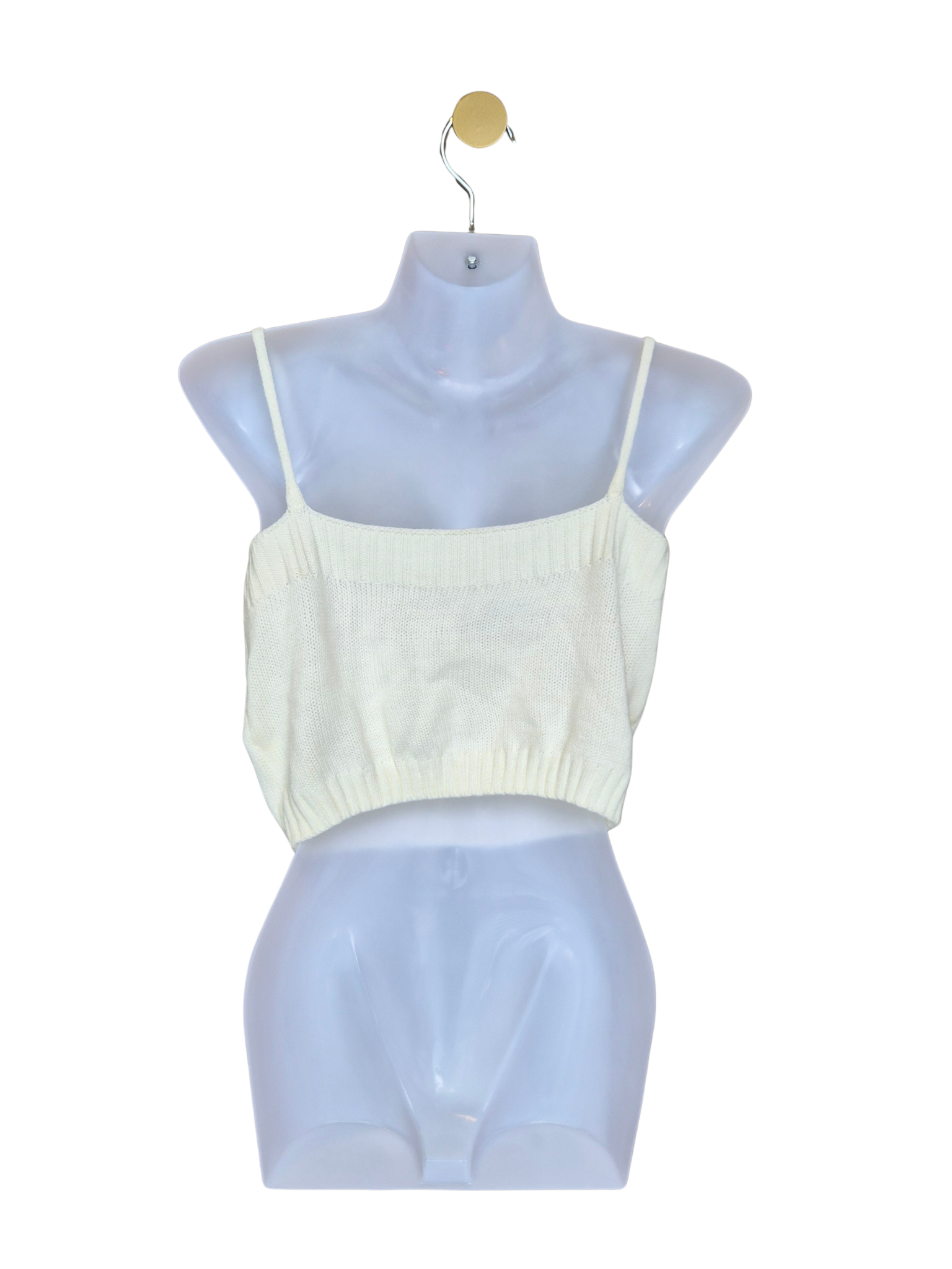 SHEIN Daisy Knit Crop Cami – Size M