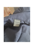 SHEIN Navy Belted Shirt Dress – Size XS (Brand New)