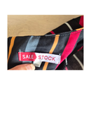 Multicolour Striped Asymmetrical Blouse