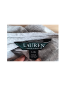 Lauren Ralph Lauren Embellished Logo Long Sleeve Tee – Size L