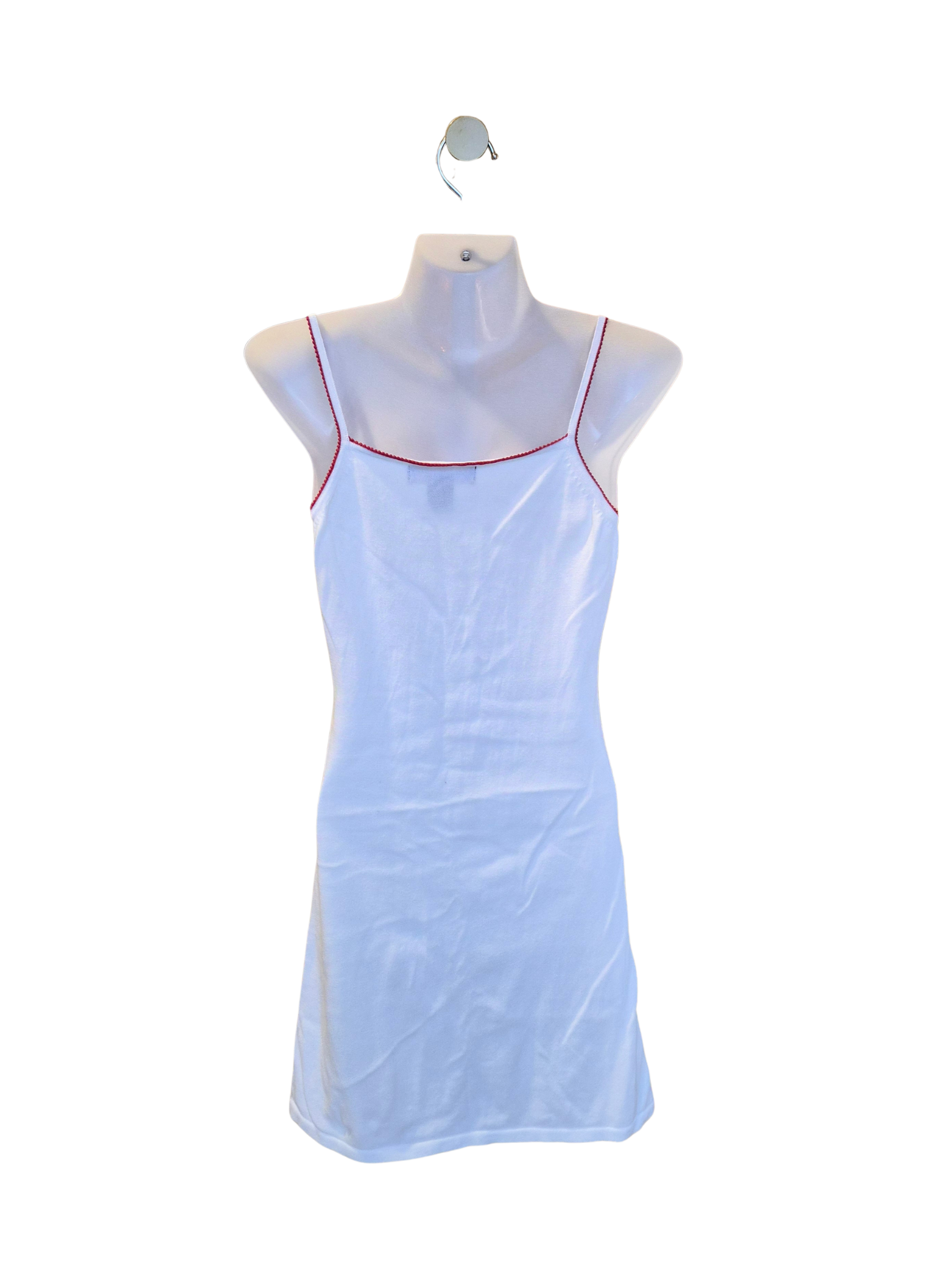 Banana Republic Denim White Knit Slip Dress